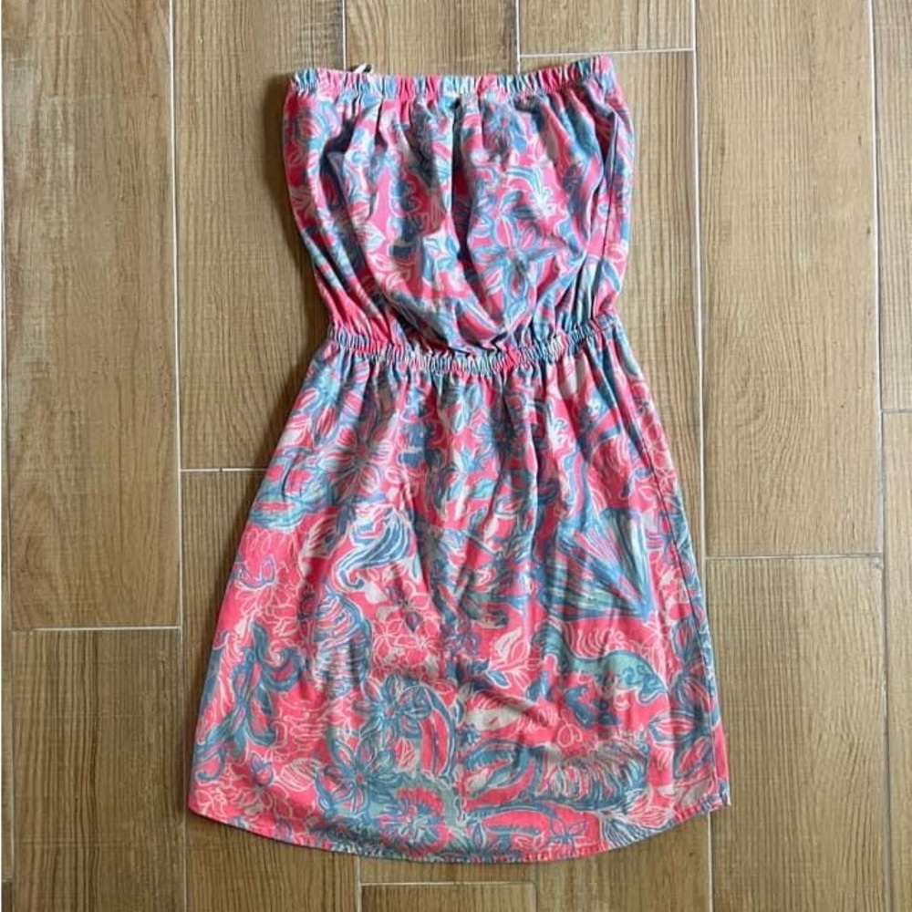 Lilly Pulitzer Strapless Dress